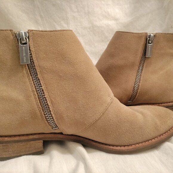 Michael Kors Adams Monk Strap Booties: Suede - Picture 13 of 13